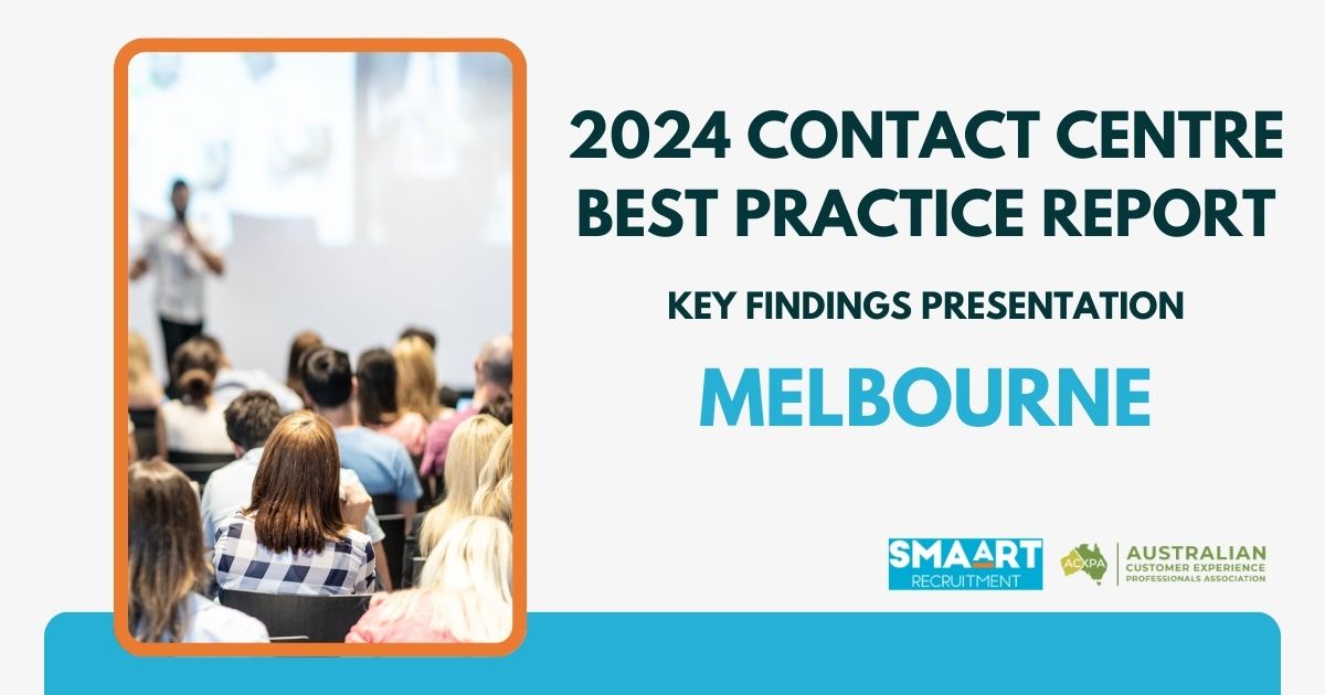 2024 Contact Centre Best Practice Report Melbourne Event