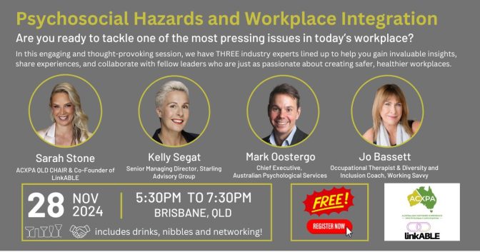 Psychosocial Hazards and Workplace Integration